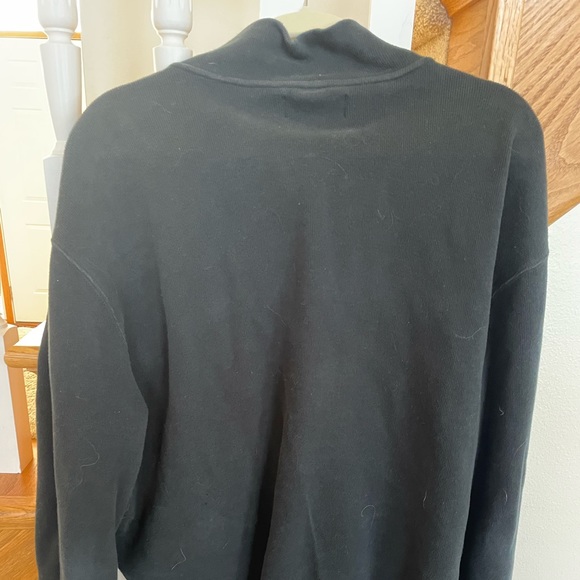 Black and Navy Blue Polo Ralph Lauren Full Zip Sweatshirt - Picture 2 of 7